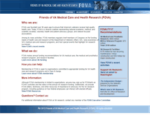 Tablet Screenshot of friendsofva.org
